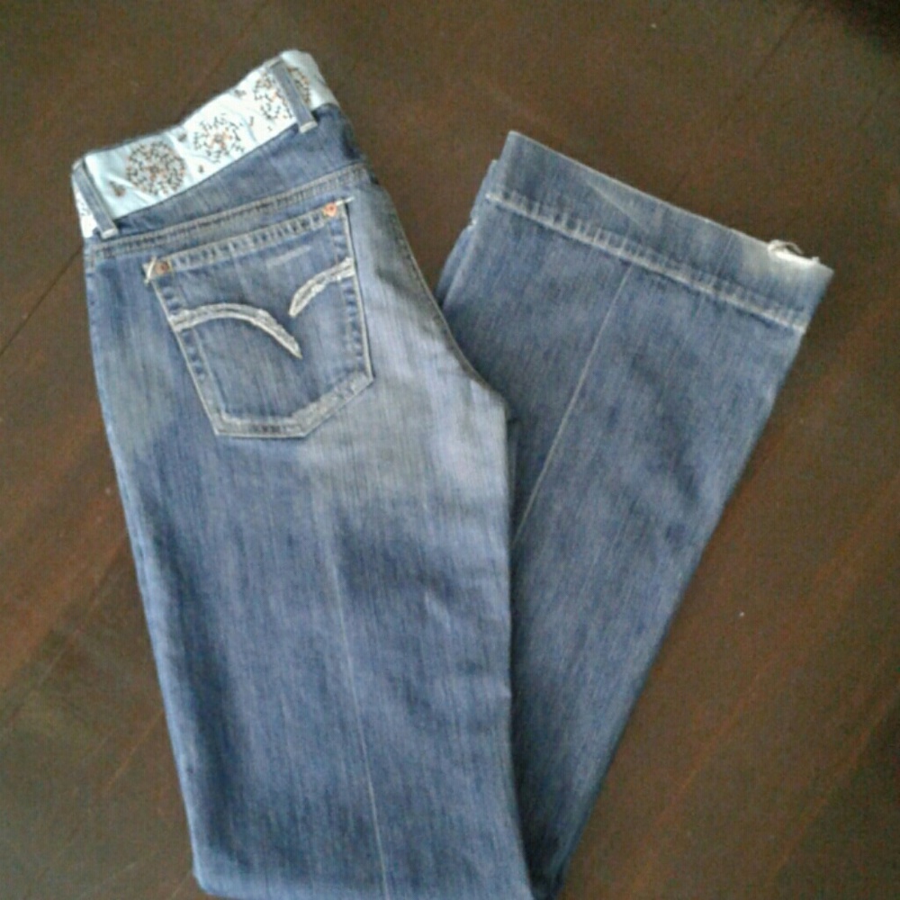 Joe's Vintage Series 1971 jeans Embroidery Bell Bt
